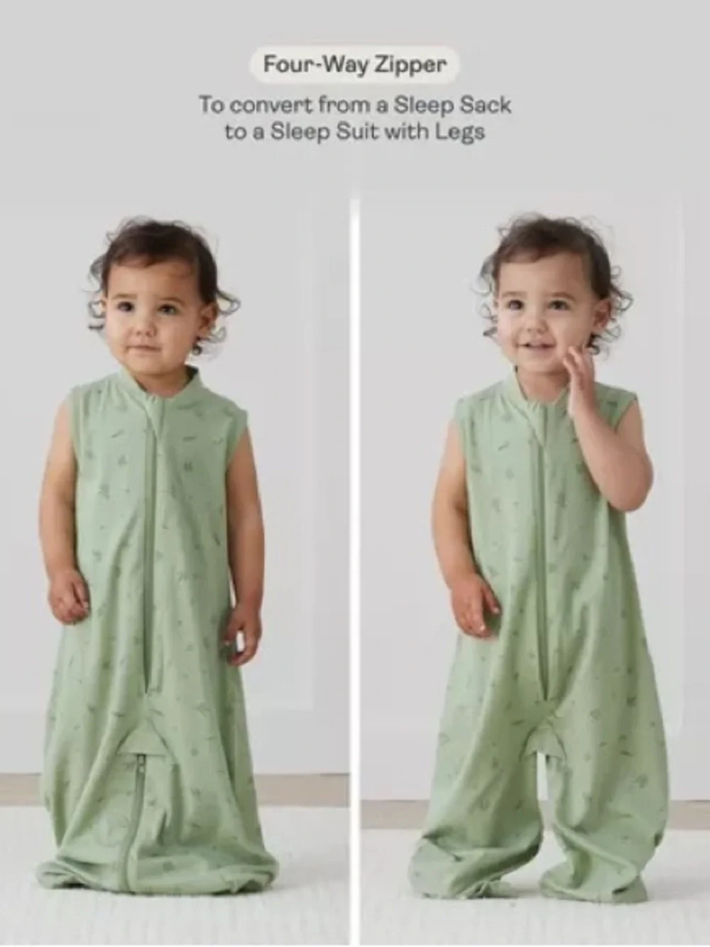 ergoPouch Sleep Suit Sack 3.5 TOG Willow 2-4Y